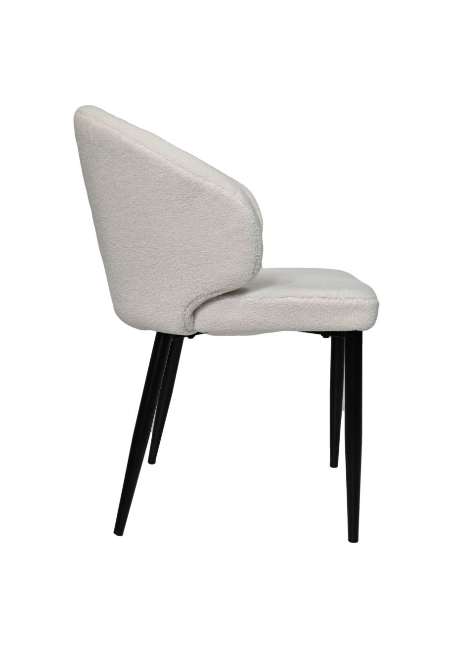 Velvet Stuhl Weiß