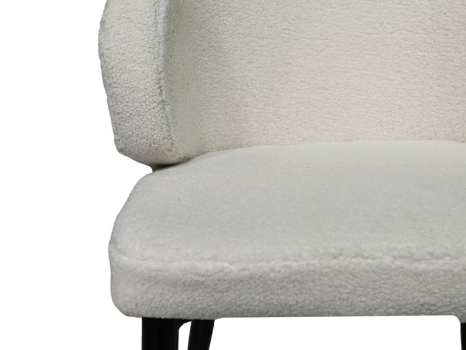 Velvet Stuhl Weiß