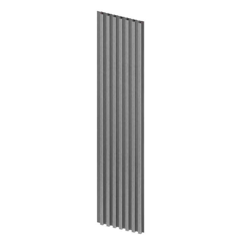 Paneel Brushed Steel Lamellenpaneel S 265x14,8 cm
