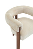 Velvet Stuhl Waslnuss