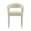 Anduz Bouclé Creme Stuhl