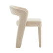 Anduz Bouclé Creme Stuhl