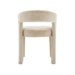 Anduz Bouclé Creme Stuhl