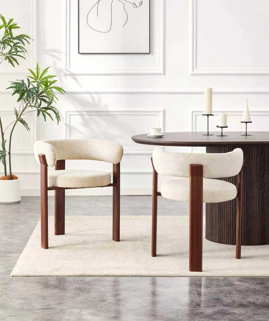 Tavia  Stuhl Creme