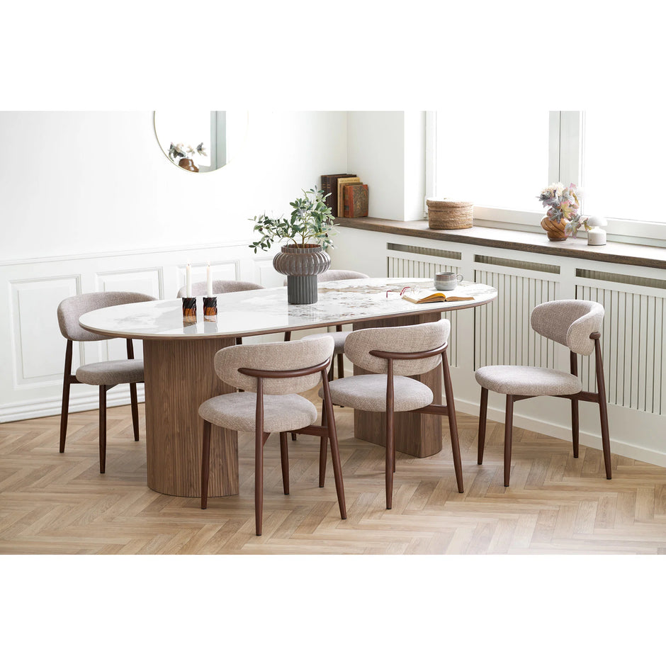 Japandi Stuhl  Beige
