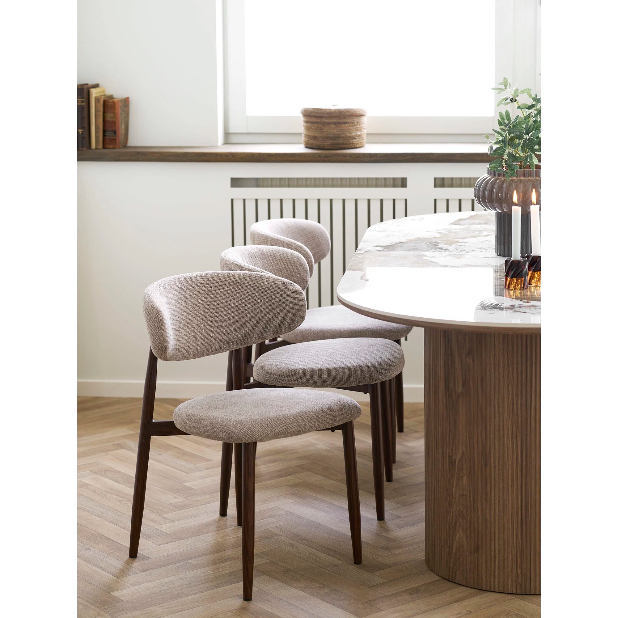 Japandi Stuhl  Beige
