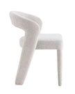 Anduz Bouclé Stone Stuhl