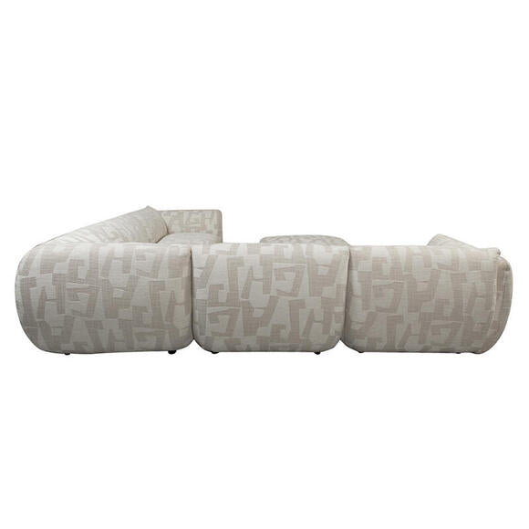 Marrakesch Sofa White Glyphs