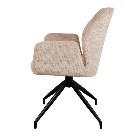 Nordic Drehstuhl Beige
