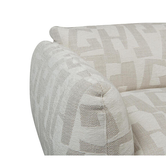 Marrakesch Sofa White Glyphs