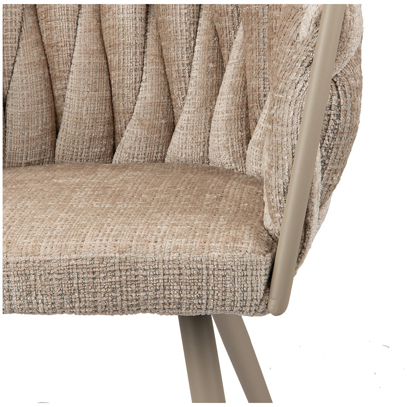 Tulip Stuhl Beige