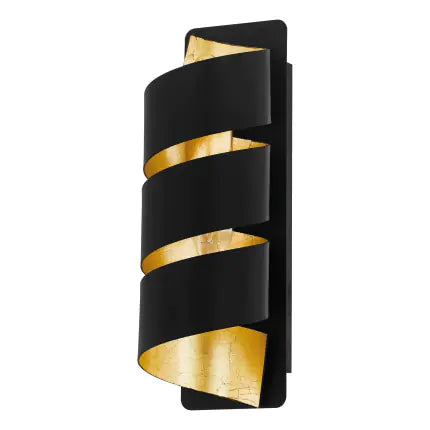 Black Gold Tornado Lampe