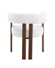 Velvet Stuhl Creme