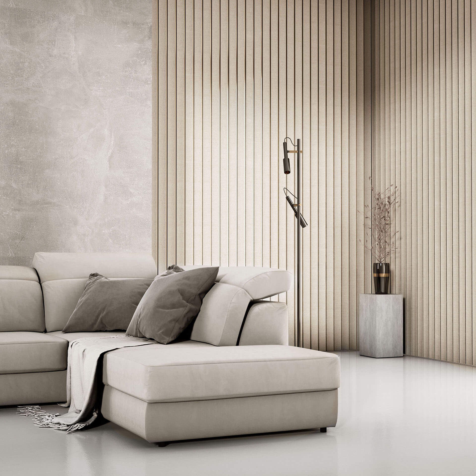EnVogue Paneele Beige 270x12 cm