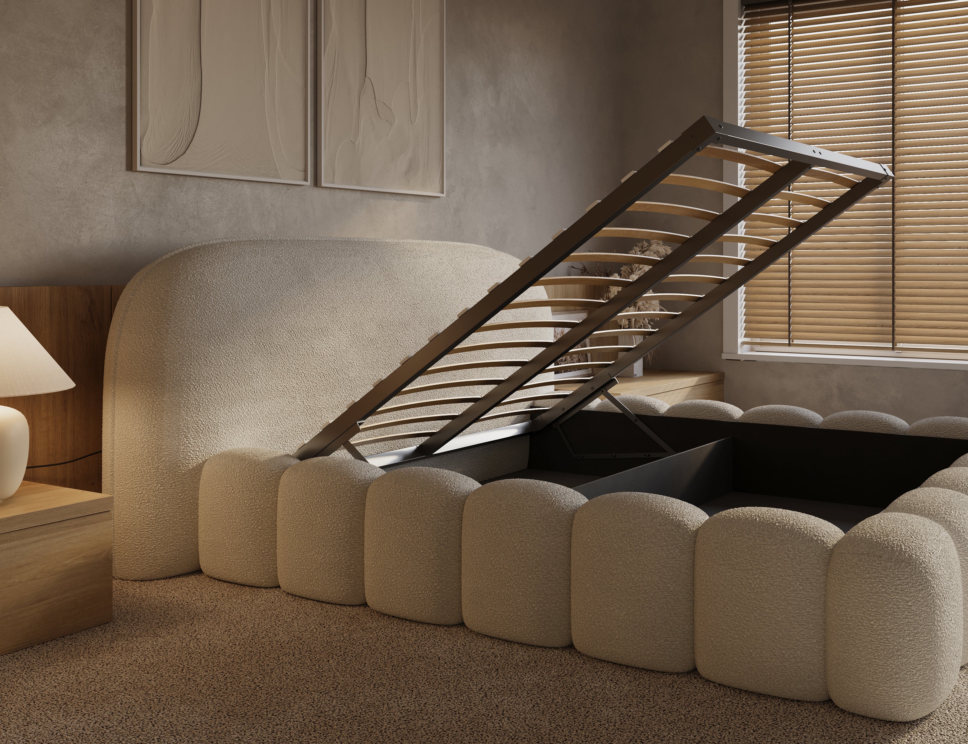 Japandi Bett 1,80x2,00m