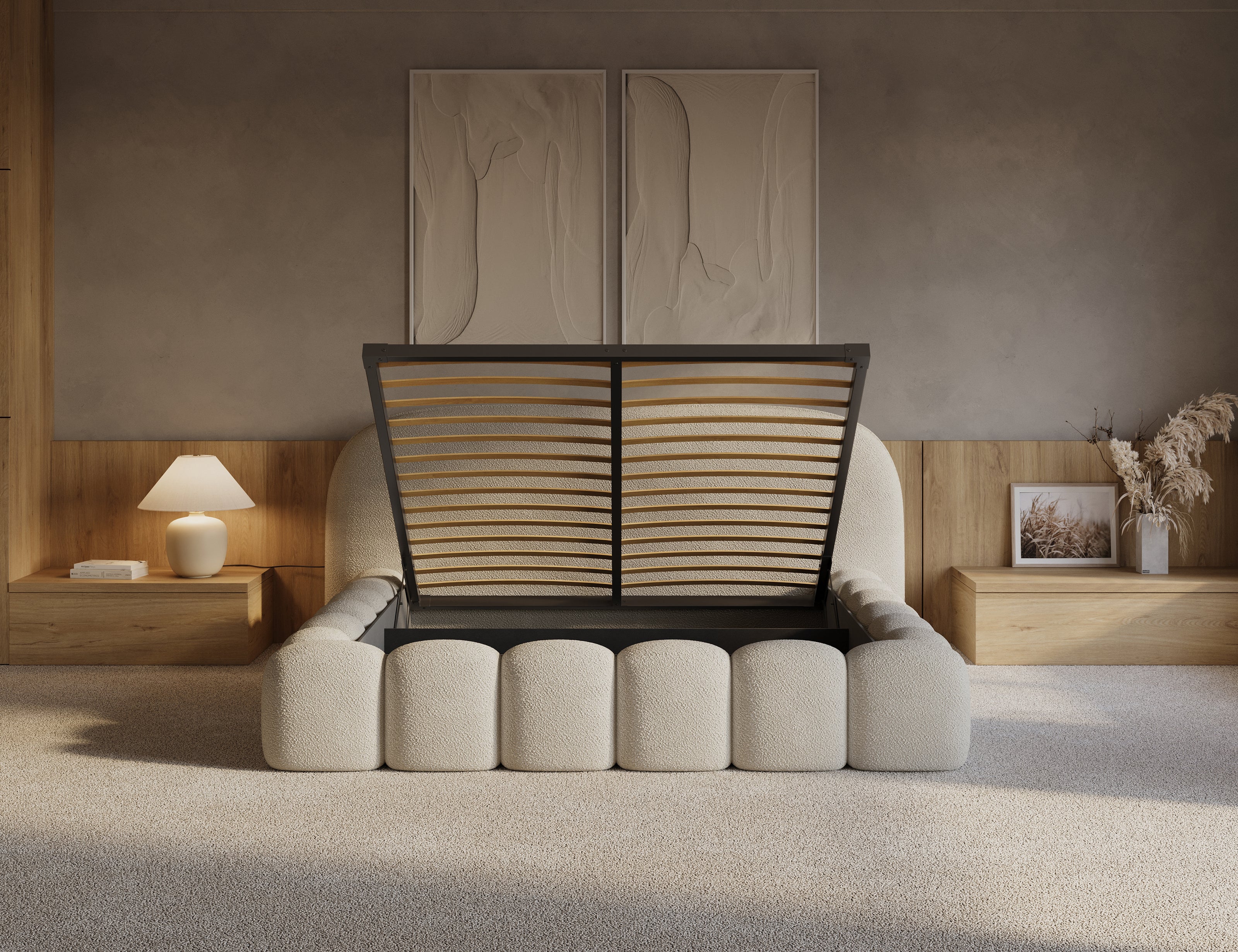 Japandi Bett 1,80x2,00m