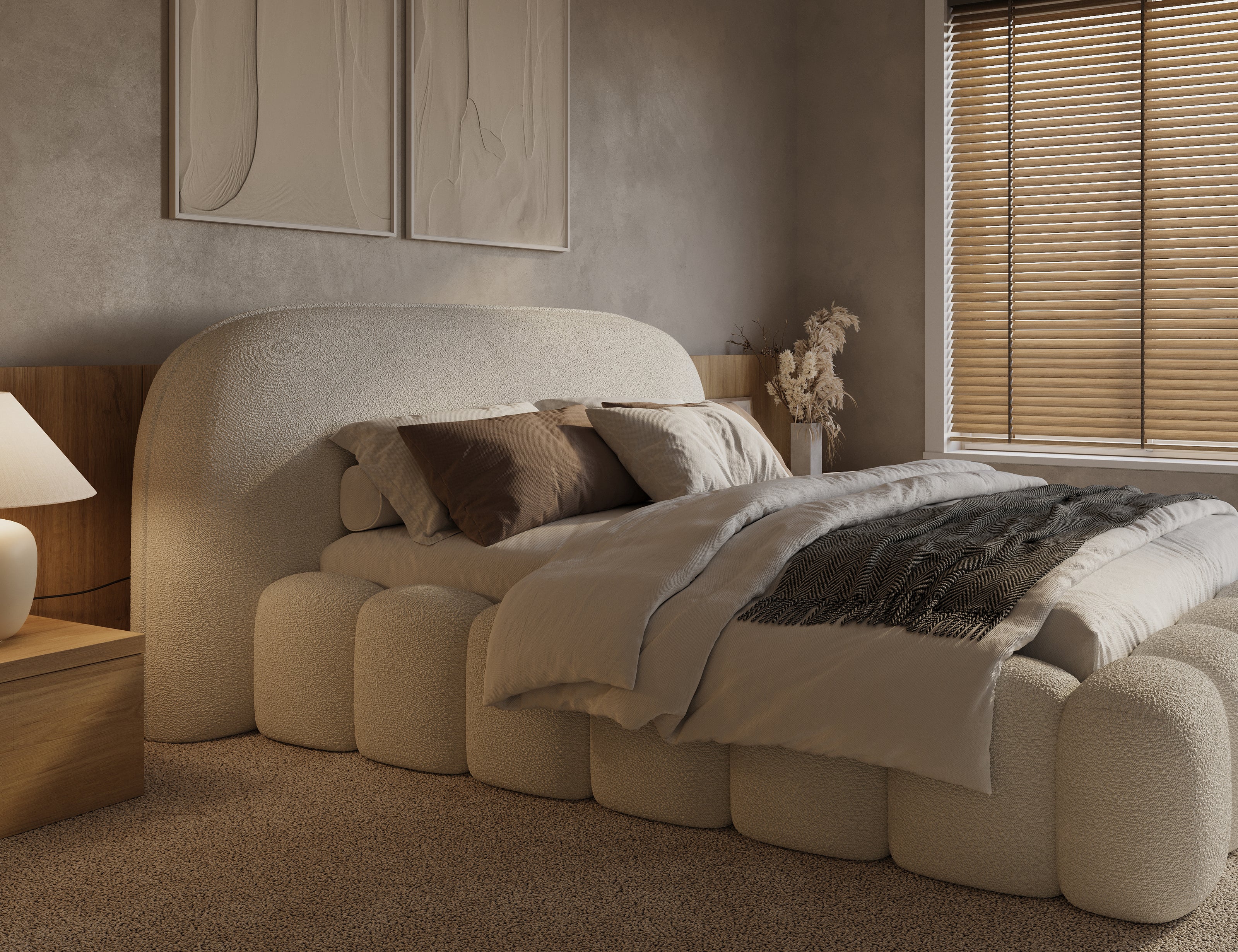 Japandi Bett 1,80x2,00m