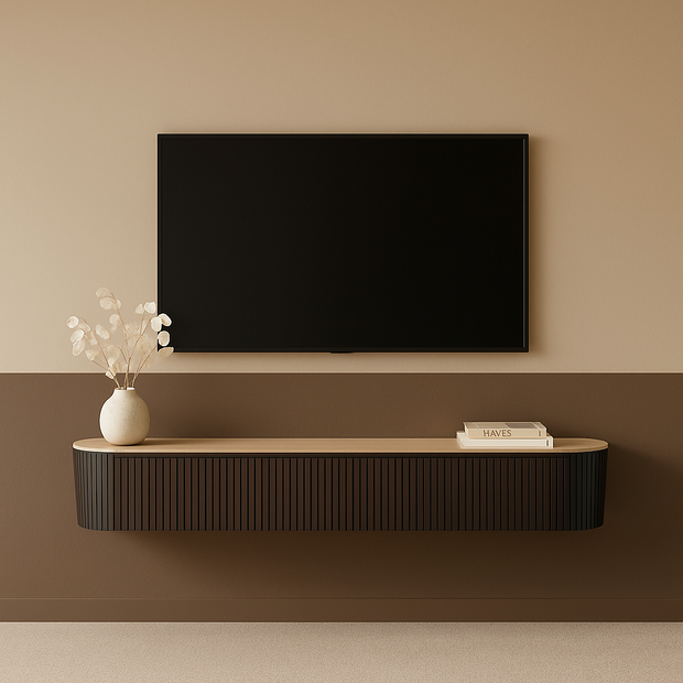 Japandi Sideboard Walnuss