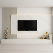 PVC Marmorplatte Hochglanz White Sensation  250x120x0,3cm