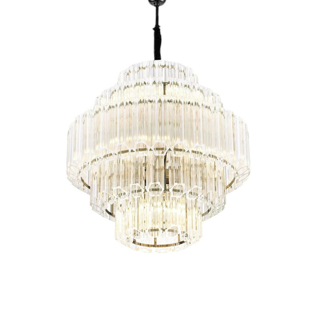 Crystal Dubai Kronleuchter Silber