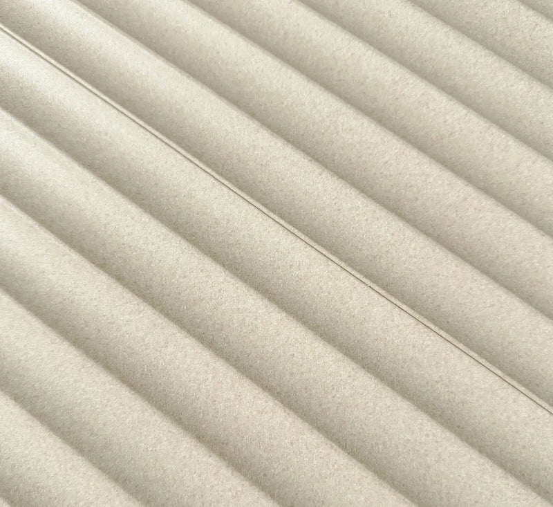 Wave Paneele helles Beige 270x25 cm Wandpaneele