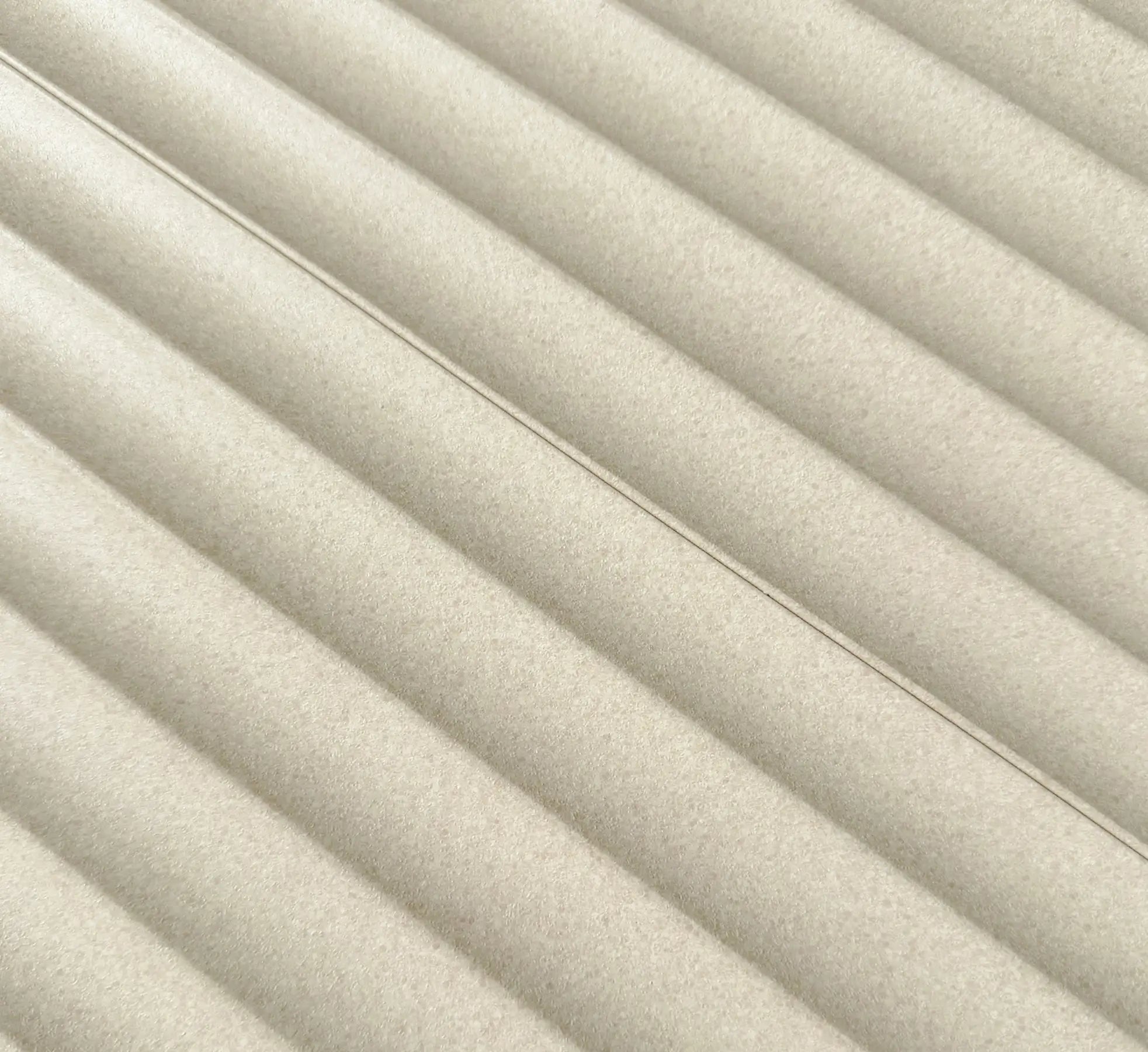 Wave Paneele helles Beige 270x25 cm Wandpaneele