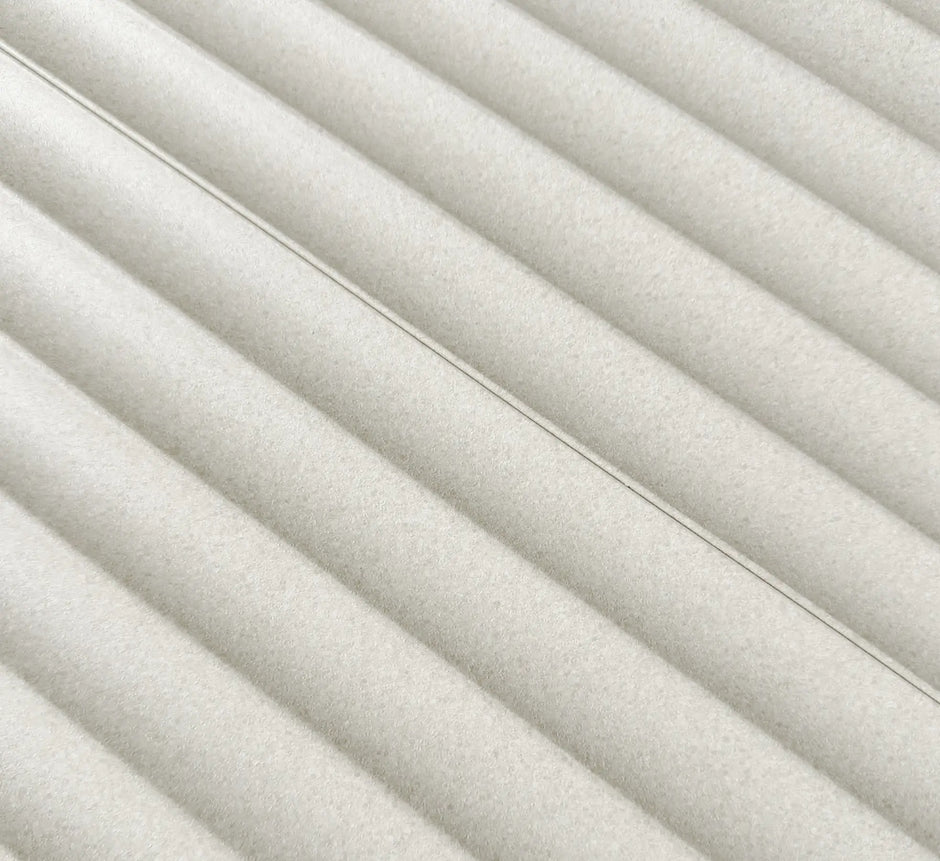 Wave Paneele Creme 270x25 cm Wandpaneele