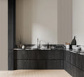 Wave Paneele Grau 270x25 cm Wandpaneele