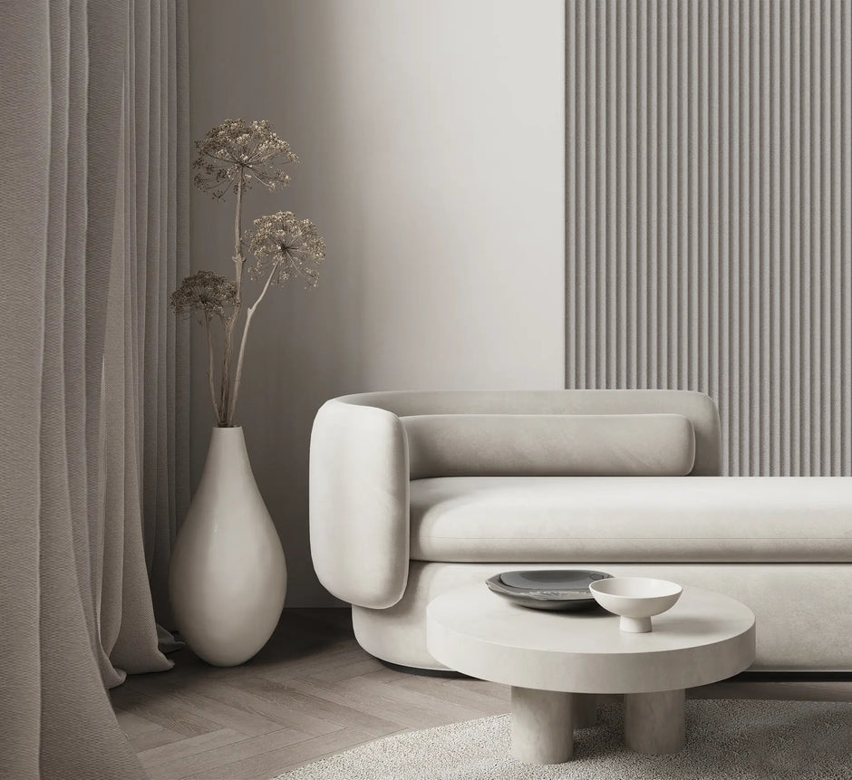 Wave Paneele Grau 270x25 cm Wandpaneele