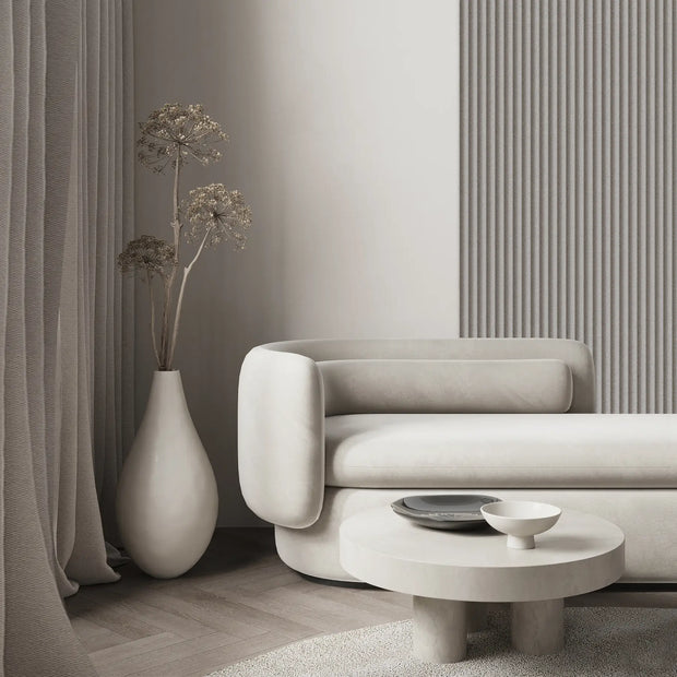 Wave Paneele Grau 270x25 cm Wandpaneele