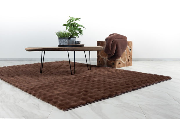 Wave Teppich Braun 200x290 cm