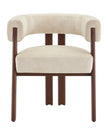 Velvet Stuhl Waslnuss