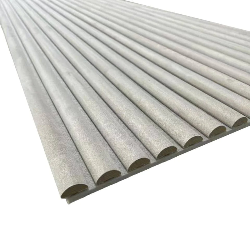 Wildleder Paneele Japandi Beige 270x60 cm  Akustik Wandpaneele