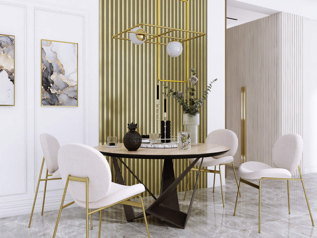 Trippel Paneele Gold 270x12 cm