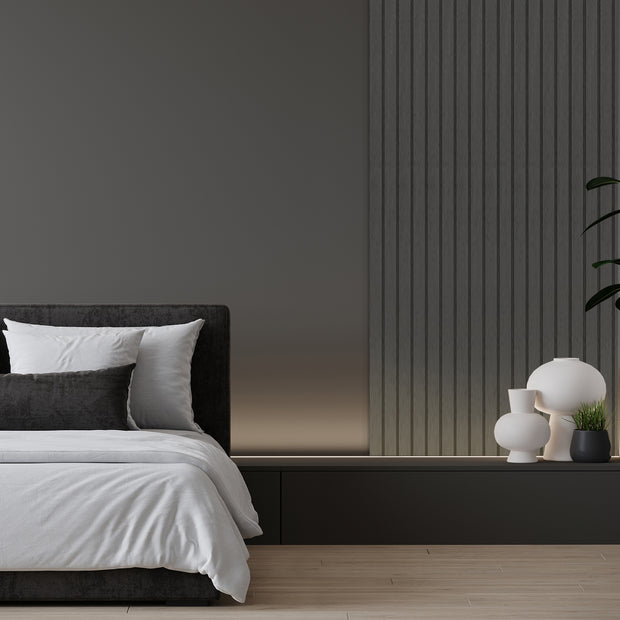 The Rock Paneele Grau 270x25 cm