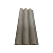 Wildleder Paneele Japandi Beige 280x60 cm  Akustik Wandpaneele