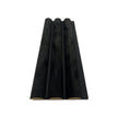 Wildleder Paneele Japandi Schwarz 280x60 cm  Akustik Wandpaneele