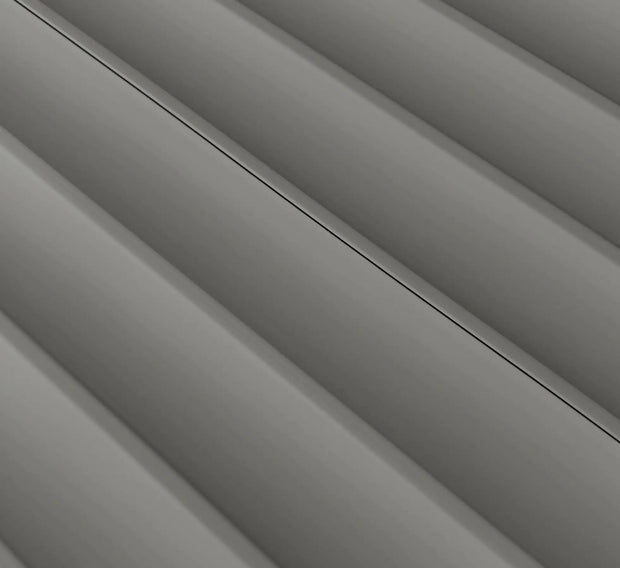 Wave Paneele Grau 270x25 cm