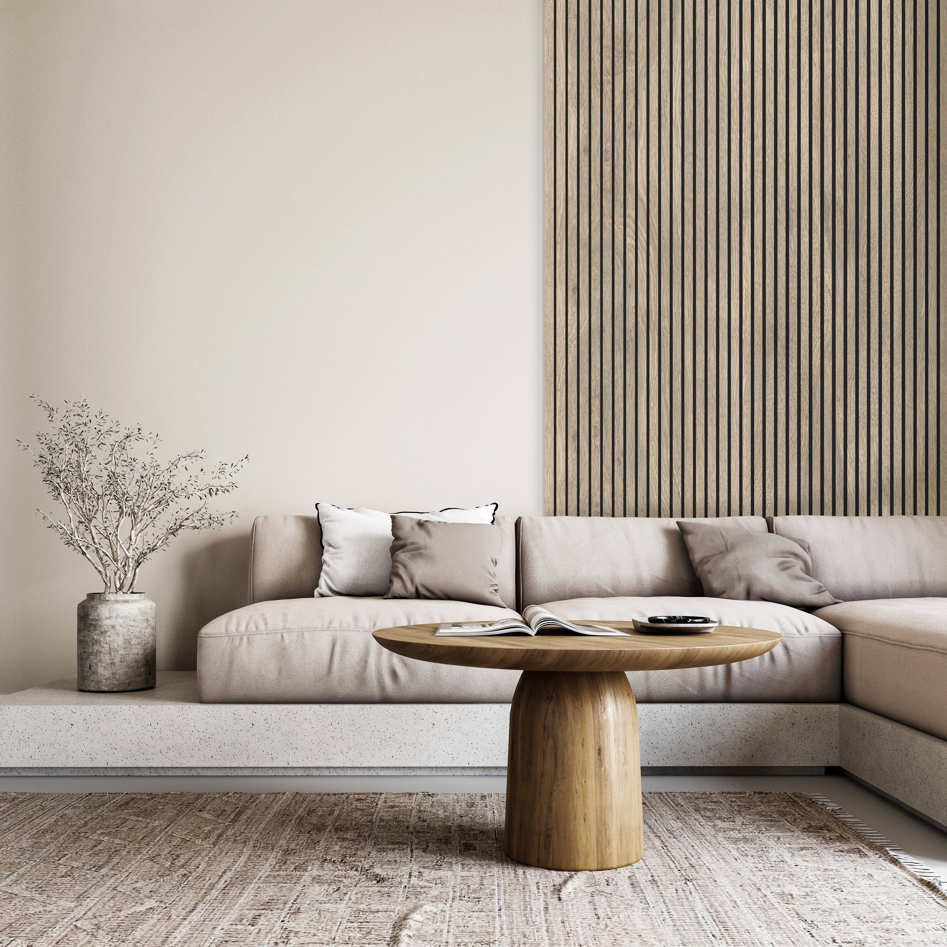 Akustikpaneele Warm Oak  270x28,5x2,1 cm