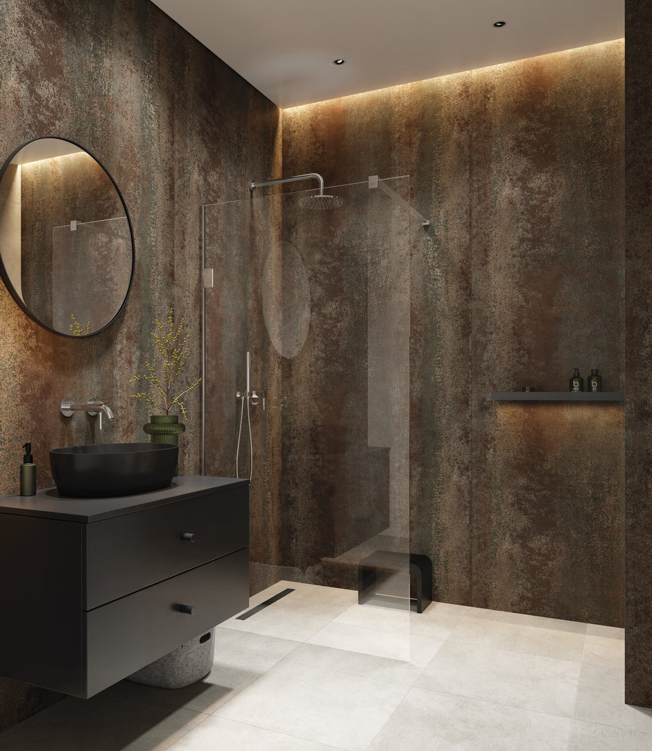 SPC Marmorplatte matt Industrial Rust 280x110x05 cm
