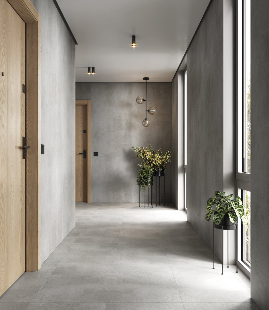 SPC Marmorplatte matt Beton 280x110x05 cm