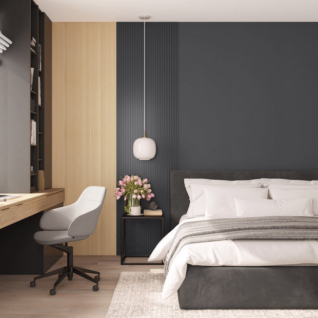 Paneel Deep Grey Lamellenpaneel M 265x16 cm