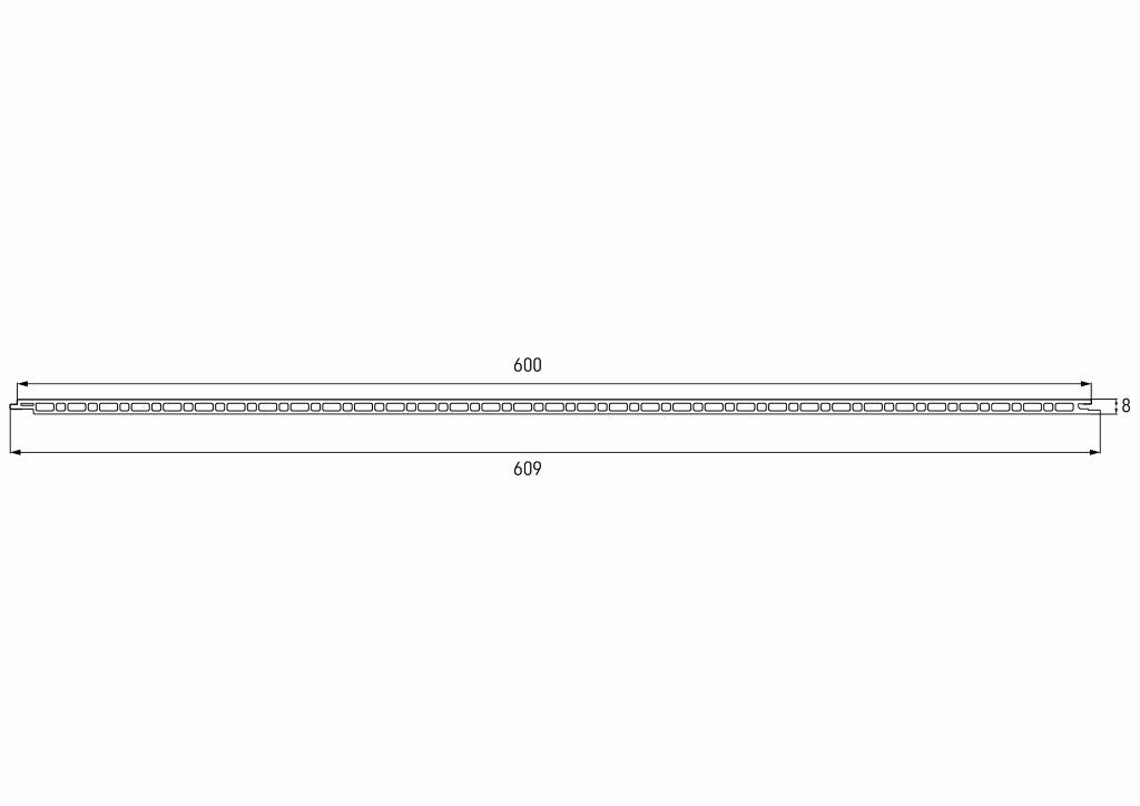 MPC Platte Copper Royal 265x60 cm