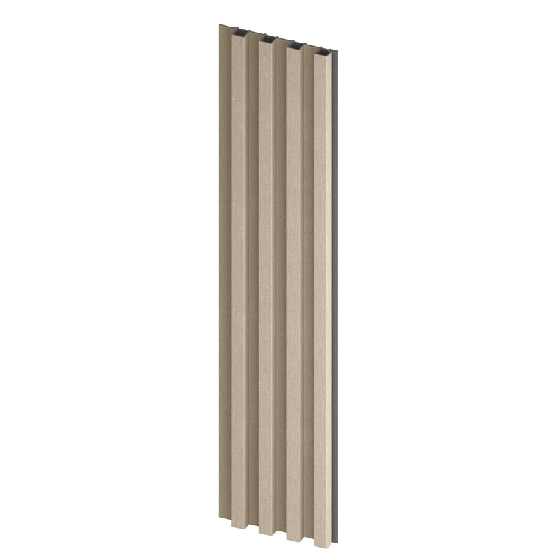Paneel Beige Leine Lamellenpaneel M 265x16 cm