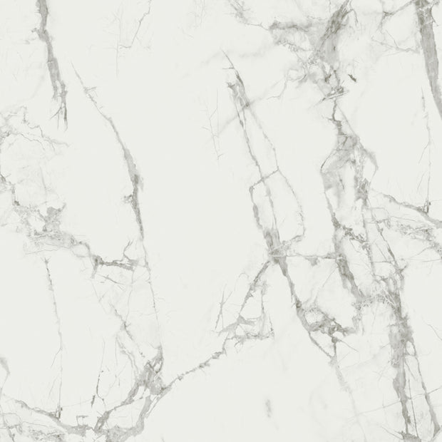 SPC Marmorplatte Matt White Snow 265x120x0,4cm