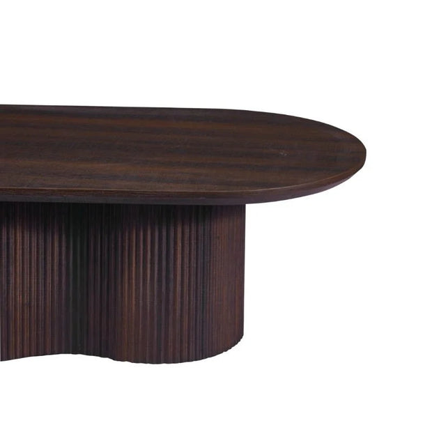Japandi Couchtisch Duno Walnuss 130 cm