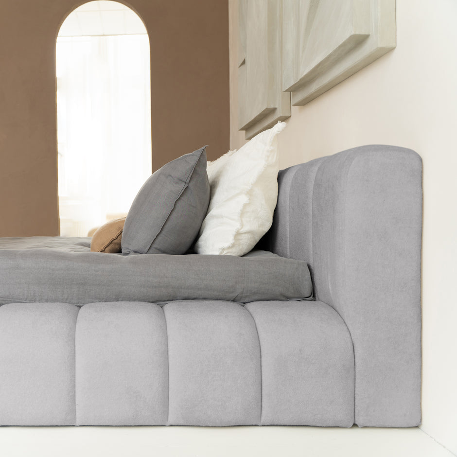 Sky Bett Grau  1,80x2,00m