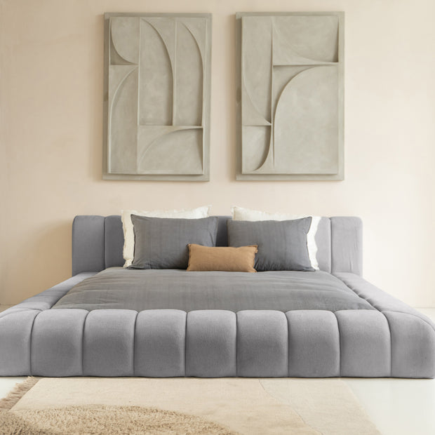 Sky Bett Grau  1,80x2,00m