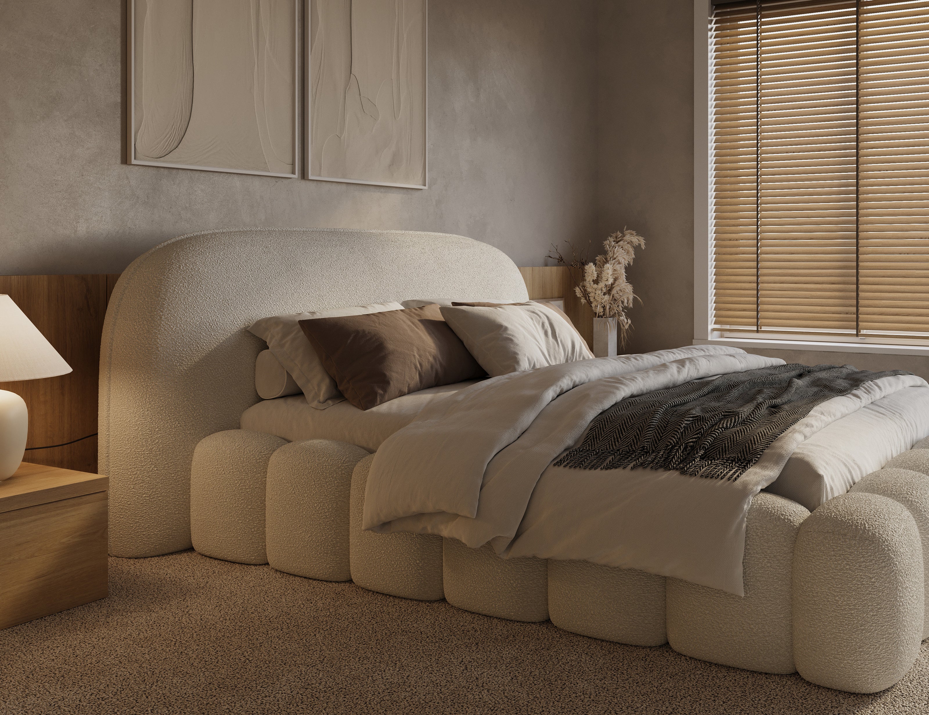 Japandi Bett 1,80x2,00m