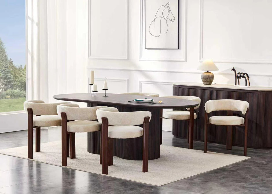 Tavia  Stuhl Creme